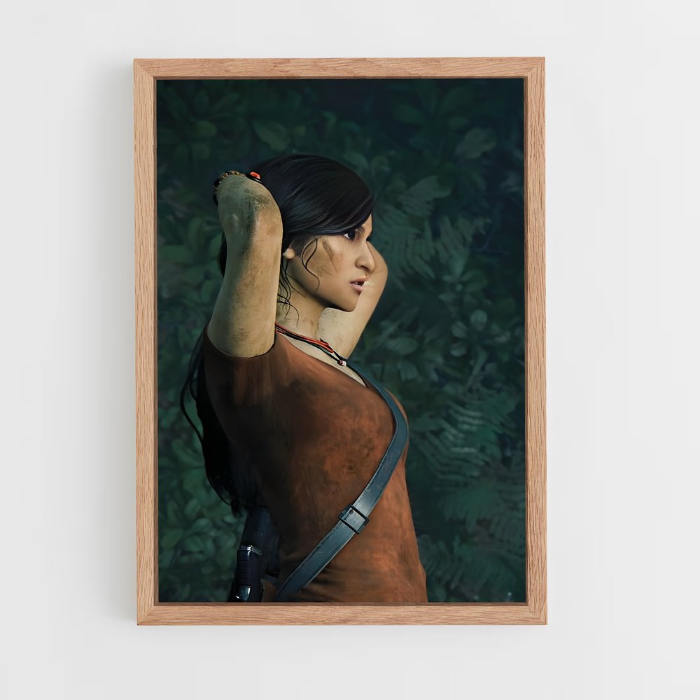 Poster Chloe's Adventure – affiche Uncharted (vue 4)